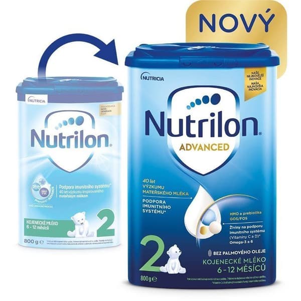 Nutrilon 2 Fortsättningsmjölk 6 800 g