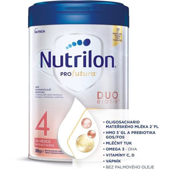 Nutrilon Profutura Duobiotik 4 mjölk för unga barn 800 g