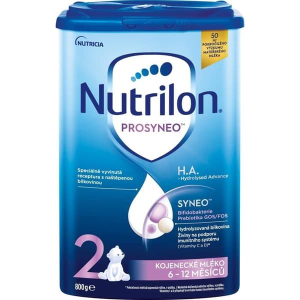 Nutrilon 2 Prosyneo H.A. fortsättning från 6 månader 800 g