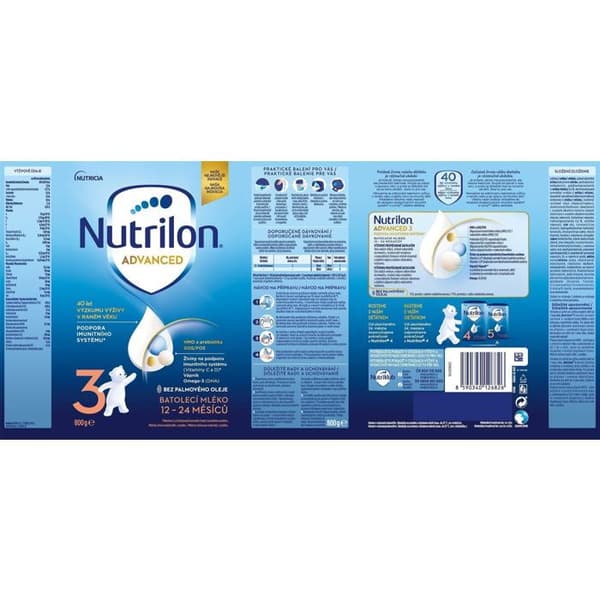 Nutrilon 3 Puddirmjölk 12 800 g