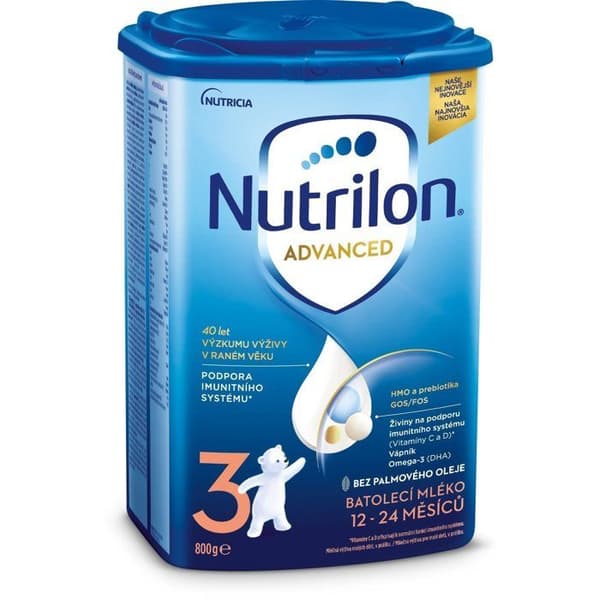Nutrilon 3 Puddirmjölk 12 800 g