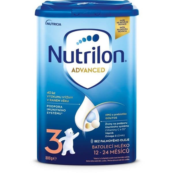 Nutrilon 3 Puddirmjölk 12 800 g
