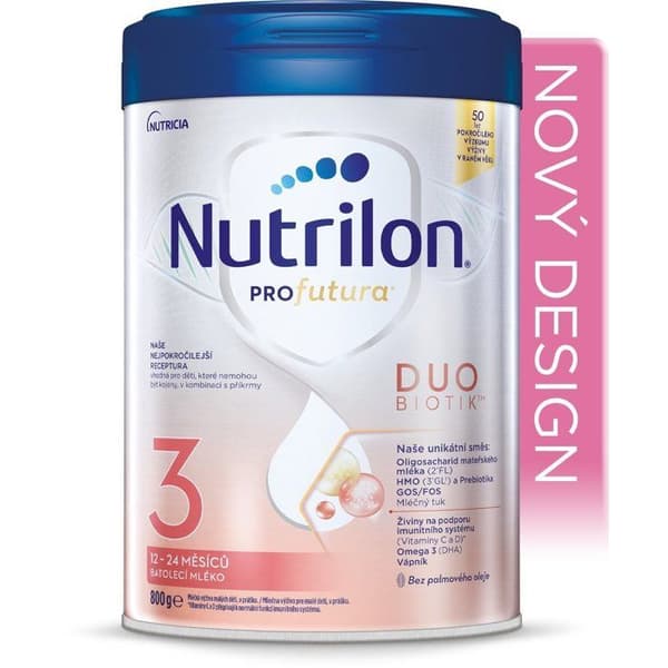 Nutrilon Profutura Duobiotik 3 mjölk för unga barn 800 g