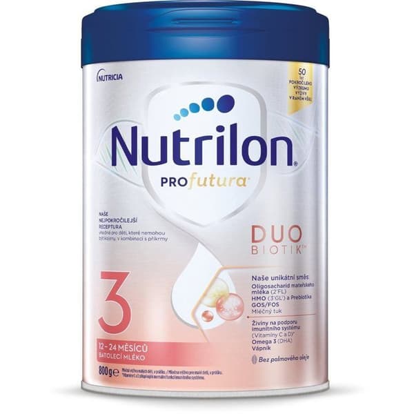 Nutrilon Profutura Duobiotik 3 mjölk för unga barn 800 g