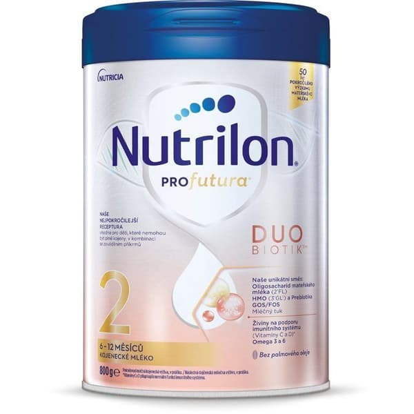 Nutrilon Profutura Duobiotik 2 spädbarnsmjölk 800 g