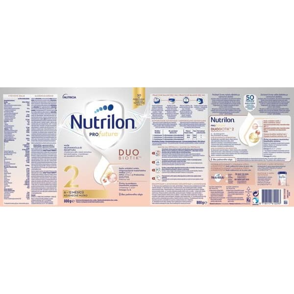 Nutrilon Profutura Duobiotik 2 barnmat 4×800 g