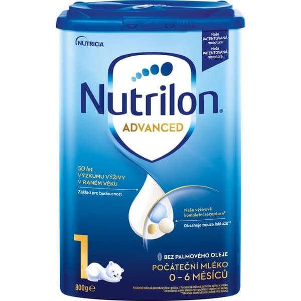 Nutrilon 1 Advanced barnmjölk 6×800 g, 0