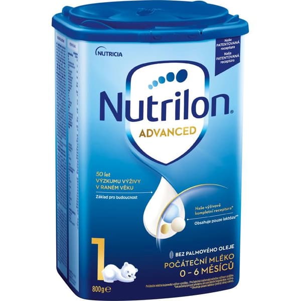 Nutrilon 1 Advanced barnmjölk 6×800 g, 0