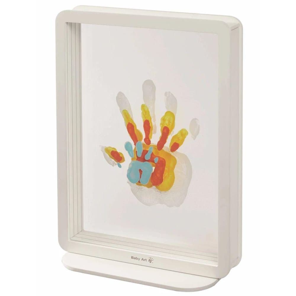 Baby Art Ramme Family Touch med håndavtrykk hvit 3601094000