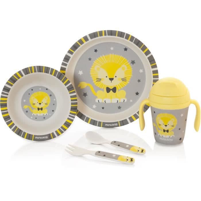MINILAND - Ympäristöystävällinen bambuastiasto, Naturmeal leo