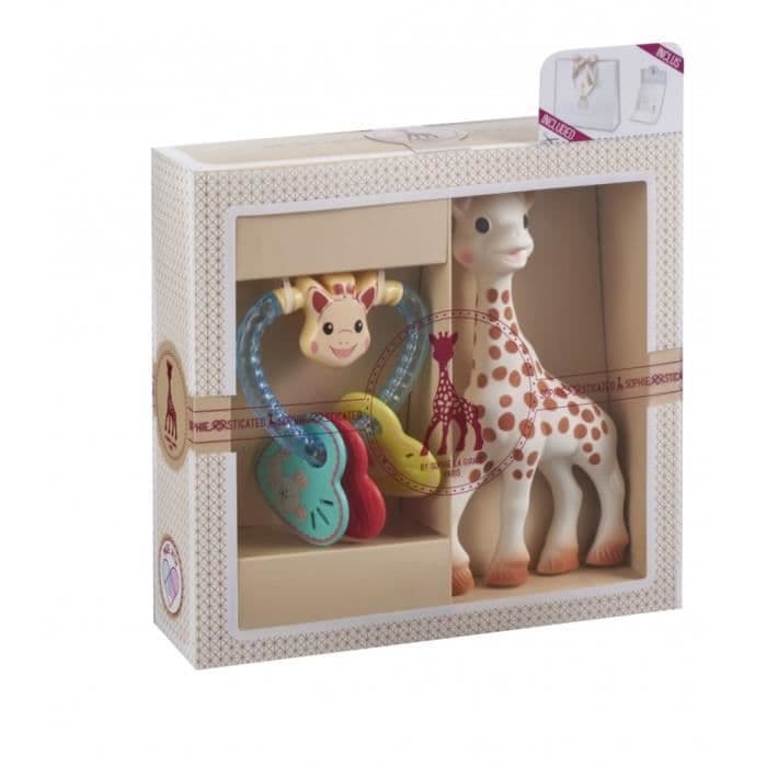 SOPHIE LA GIRAFE Original fødselsdagsæt Sofiesticated