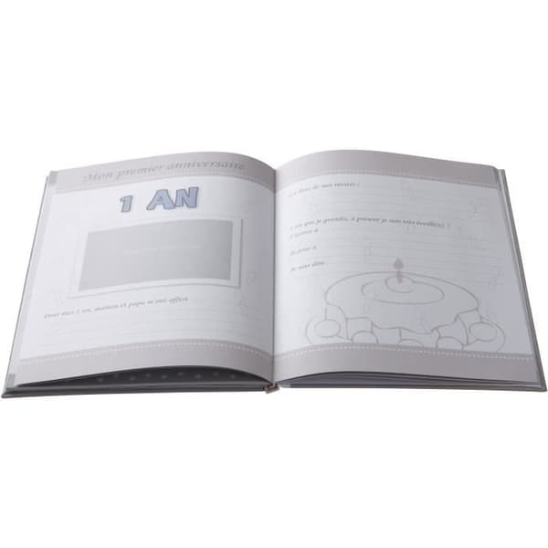 DOMIVA My Birth Journal Ourson 40 Illustrated Pages