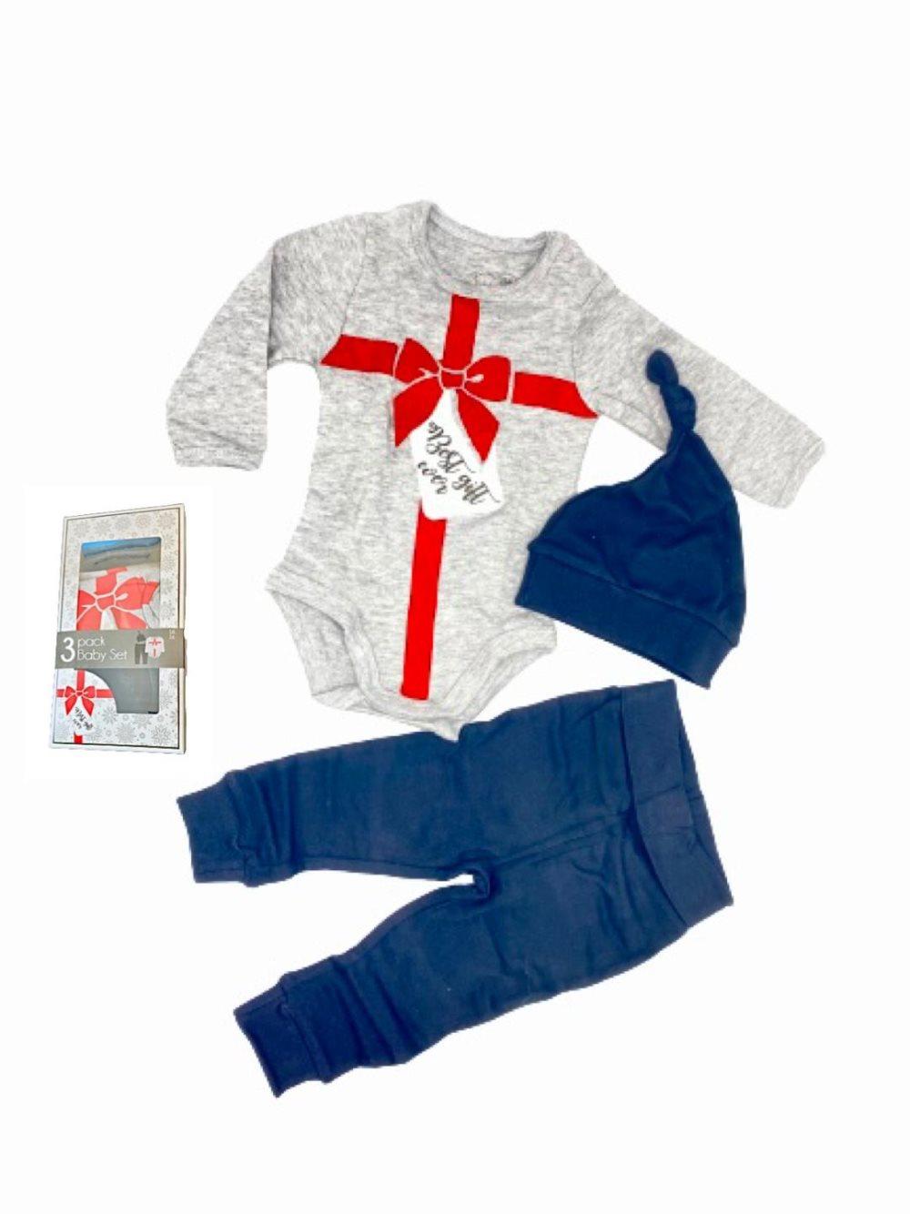 3 delat set till jul babykläder storlek 56