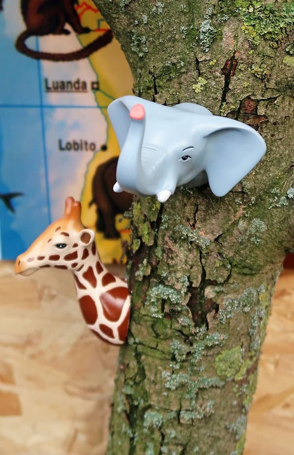 ZOO Ocean Knager - Elefant + Zebra