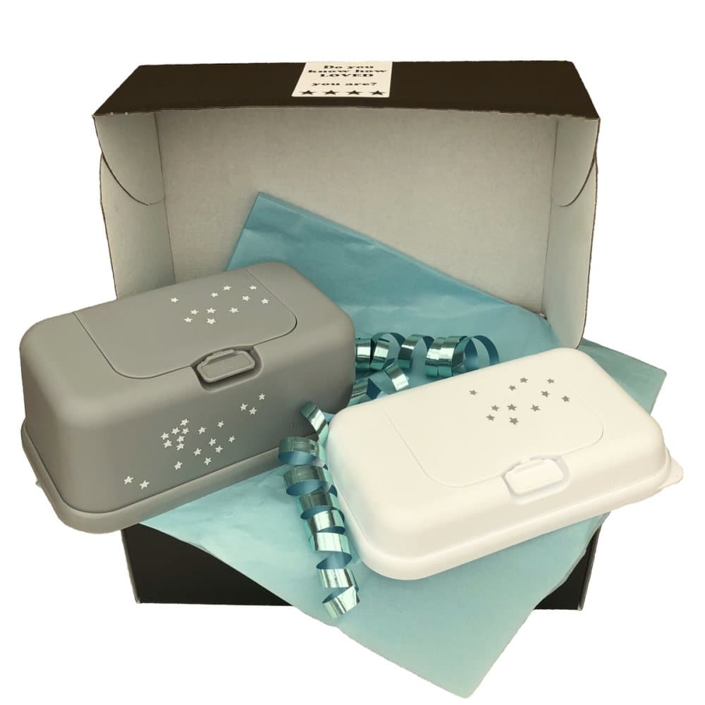 Funkybox Grey Little Stars & ToGo White Little Stars