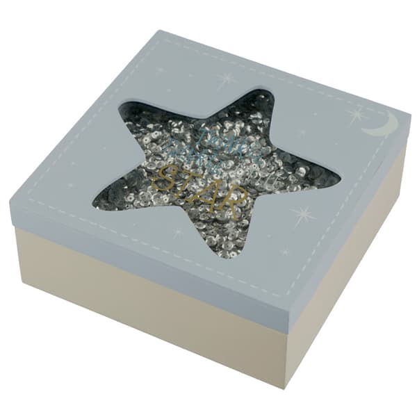 Baby Boy Keepsake Box - Twinkle Twinkle Star