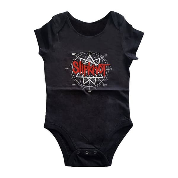 Slipknot Baby Star Logo Babygrow