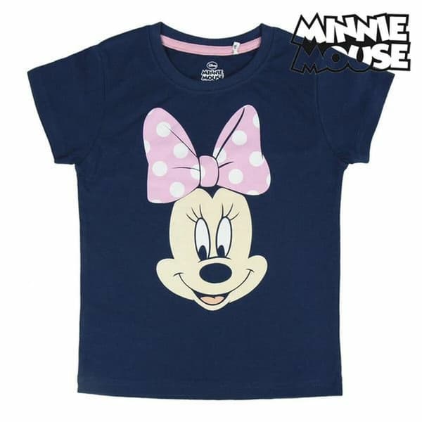 Børnepyjamasser Minnie Mouse 73728 Marineblå - 3 år