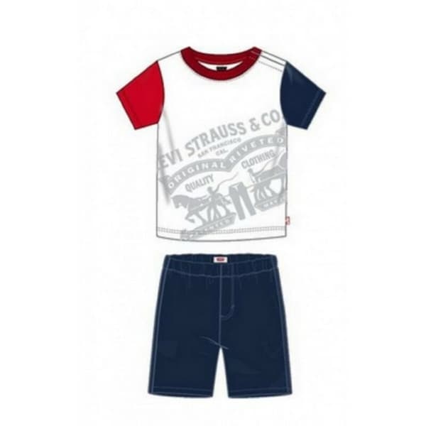 Sportstøj til Baby Levi's Color Block Tee - 12 måneder