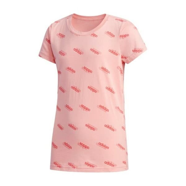 Børne Kortærmet T-shirt Adidas YG FAV T Pink - M