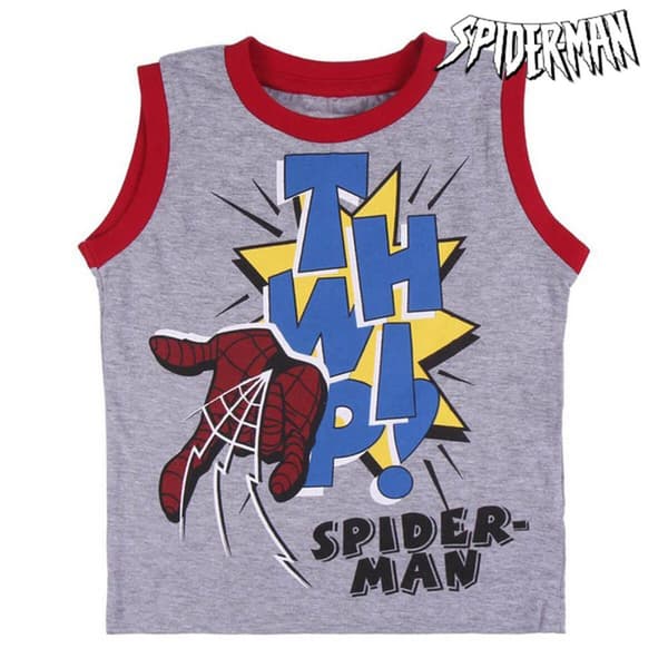 Nattøj Børns Spiderman Grå - 6 år