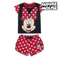 Miniatyrbillede 1 af 6: Nattøj Børns Minnie Mouse Rød - 4 år