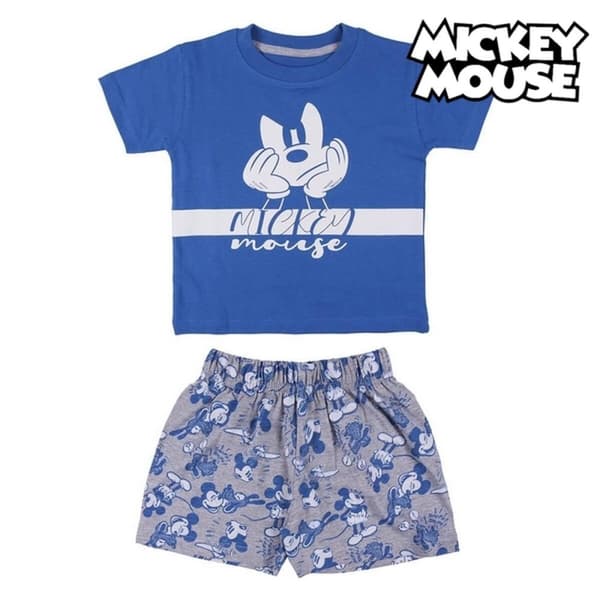 Nattøj Børns Mickey Mouse Blå - 5 år