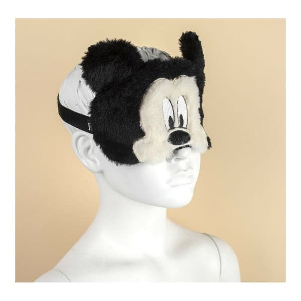 Blødt Bind for Øjnene Tvillingepakke Mickey Mouse black (20 x 10 x 1 cm)