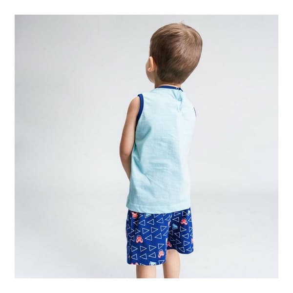 Børnepyjamasser Mickey Mouse Baby Blå - 36 måneder