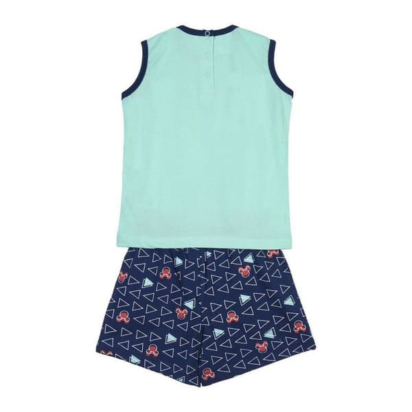 Børnepyjamasser Mickey Mouse Baby Blå - 36 måneder