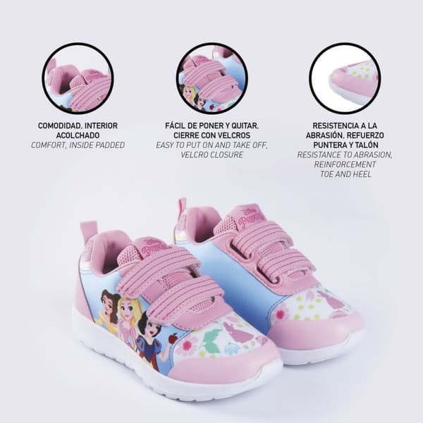Sportssko til børn Princesses Disney Pink - 25