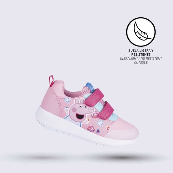 Sportssko til børn Peppa Pig Pink - 28