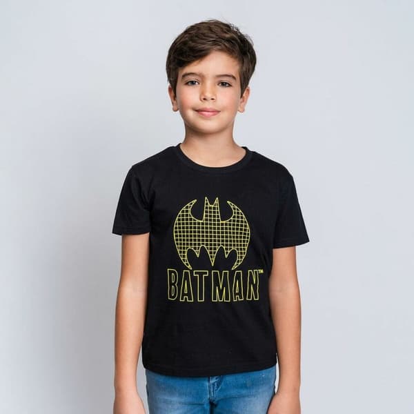 Børne Kortærmet T-shirt Batman Sort - 14 år