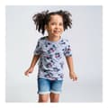 Miniatyrbillede 4 af 9: Børne Kortærmet T-shirt Minnie Mouse Grå - 3 år