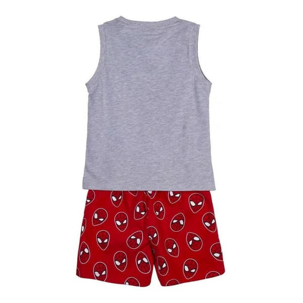 Børnepyjamasser Spiderman Grå - 5 år