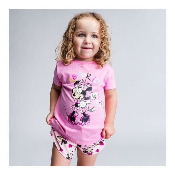 Børnepyjamasser Minnie Mouse Pink - 3 år