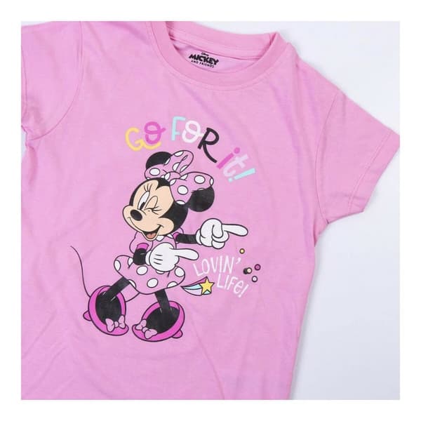 Børnepyjamasser Minnie Mouse Pink - 3 år