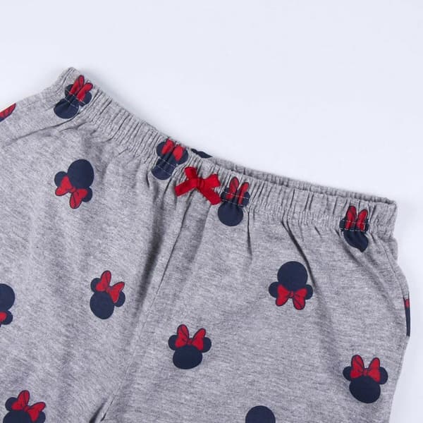 Børnepyjamasser Minnie Mouse Grå Mørkeblå - 6 år