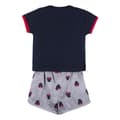 Miniatyrbillede 2 af 7: Børnepyjamasser Minnie Mouse Grå Mørkeblå - 6 år