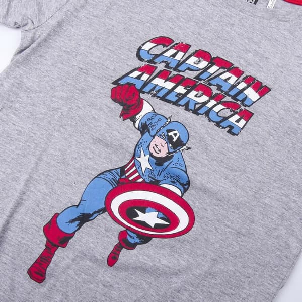 Børnepyjamasser Marvel Grå Blå - 8 år