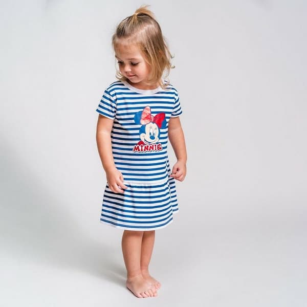 Kjole Minnie Mouse Mørkeblå - 5 år
