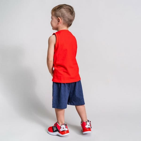 Børnepyjamasser Mickey Mouse Rød - 6 år