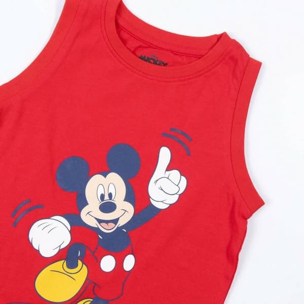Børnepyjamasser Mickey Mouse Rød - 6 år