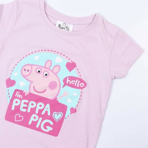 Børnepyjamasser Peppa Pig Pink - 5 år