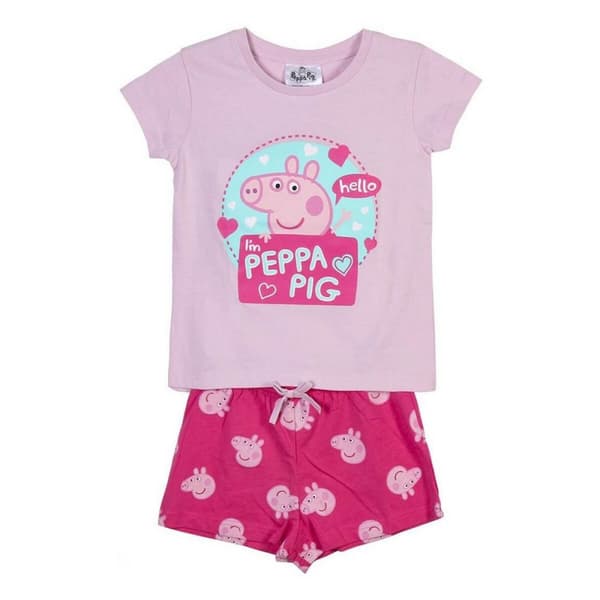 Børnepyjamasser Peppa Pig Pink - 5 år