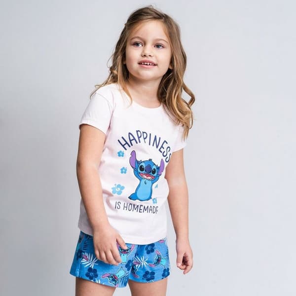 Børnepyjamasser Stitch Blå - 3 år