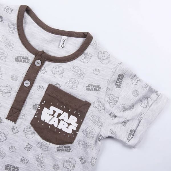 Sæt med tøj Star Wars Grå - 24 måneder
