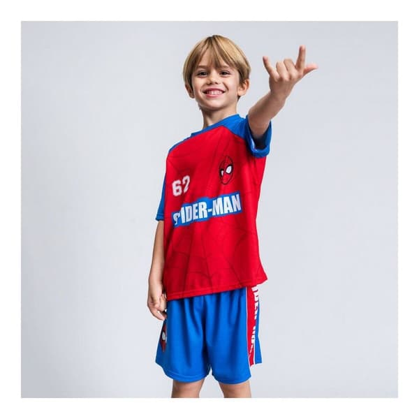 Sæt med tøj Spiderman Rød - 4 år