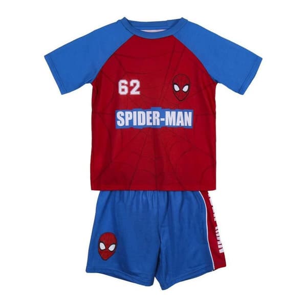 Sæt med tøj Spiderman Rød - 4 år
