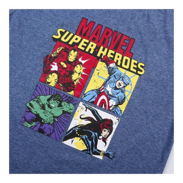 Sæt med tøj Marvel Mørkeblå - 10 år